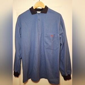 Vintage 90s 📮📨Canada Post Long Sleeve Collared Work Shirt (S)